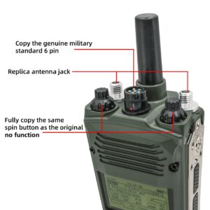 COMBATGEAR PRC 163 Radio Dummy Case No Function Talkie-Walkie Modle