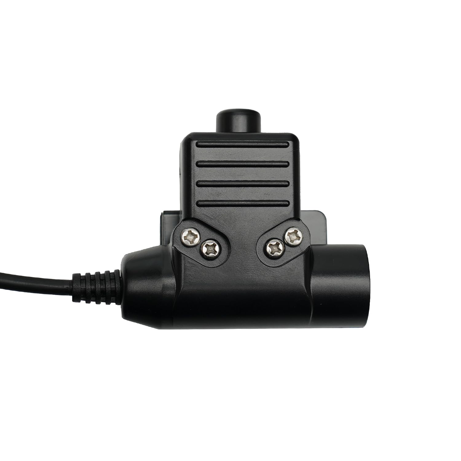 BVMAG Civilian Z-Tactical U94 PTT Adapter Cable Plug Push to Talk for Baofeng UV-5R UV-82 BF-F8HP BF 888S Kenwood TK-308 TK-320 TK-2312 TK-3212 Walkie Talkie Two Way Radio