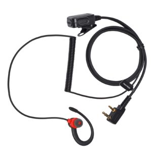 Walkie Talkie Earpiece with Mic for Baofeng UV-5R Retevis RT22 RT21 H-777, Walkie Talkies Headset Ear Piece for Baofeng UV5R UV82 BF-F8HP AR-152 BF-888S Arcshell AR-5 Kenwood Two Way Radio, Pack of 3