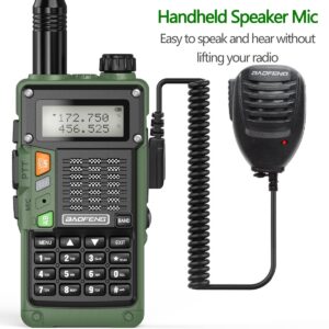 Baofeng UV-S9 Pro 8W Ham Radio Two Way Radio Handheld Walkie Talkies with Rechargeable Battery Long Range Portable Baofeng Radio with complete set