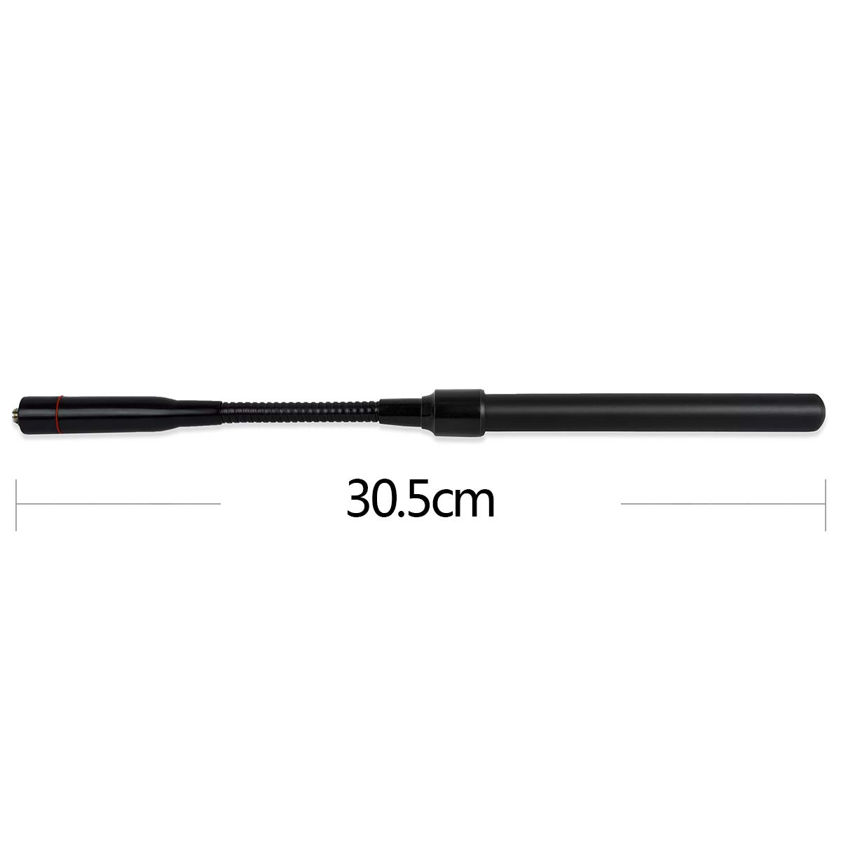 TWAYRDIO TW-771D SMA Female CS Tactical Antenna 11.8inch 144/430Mhz Two-way Radio Fiberglass Antenna with Gooseneck for Baofeng UV-5R Walkie Talkie