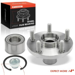 A-Premium Front Wheel Hub and Wheel Bearing Compatible with Toyota Corolla 2003-2019, FWD Only