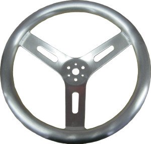 Bryke Racing Aluminum Steering Wheel Big Pro Grip 15" IMCA Dirt Modified Circle Track