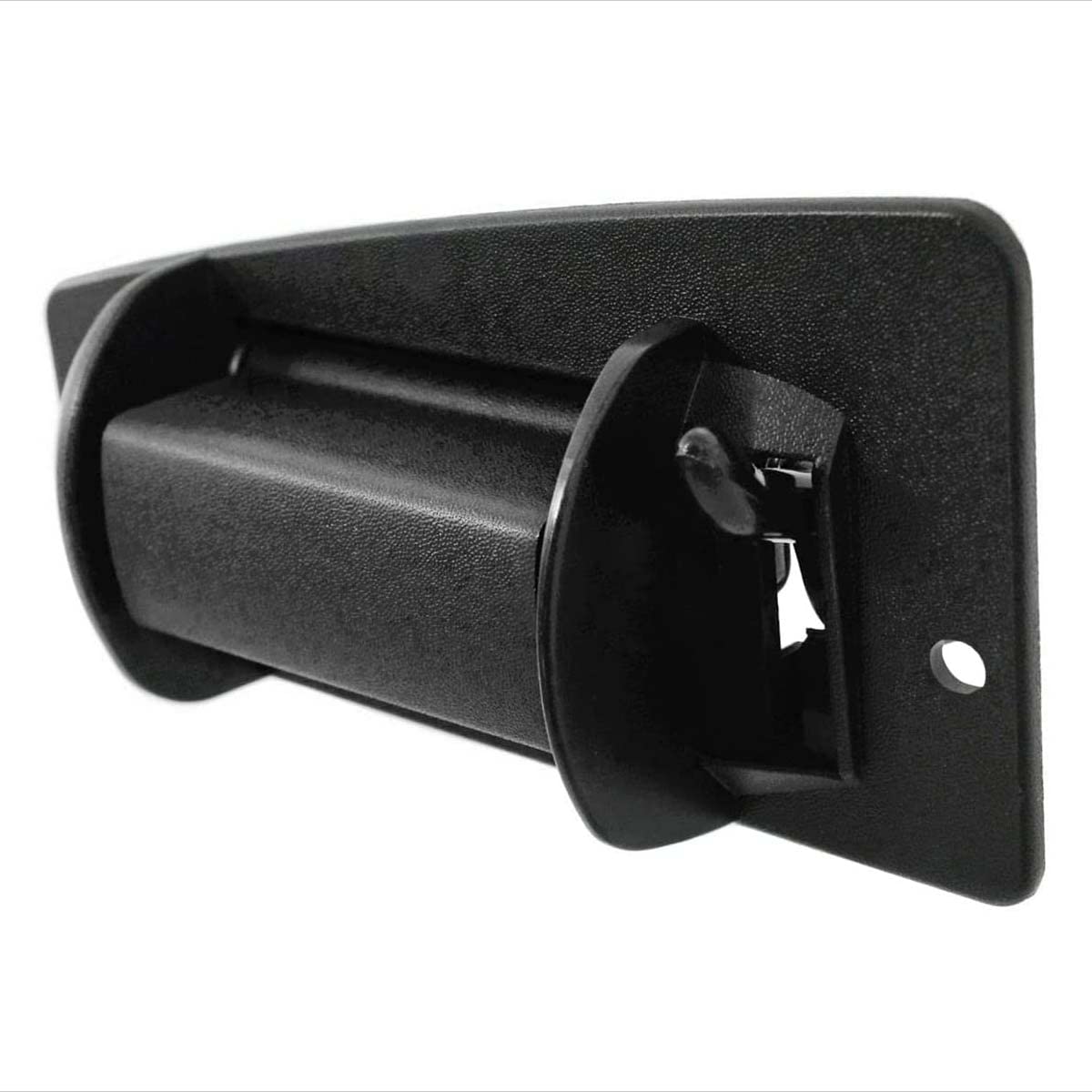 Parts N Go 1999-2007 Silverado Sierra Extended Cab Door Handle Exterior Rear Driver Side Left LH Black Textured Replacement 1500 2500 3500 - GM1520115 15758172