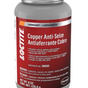 Loctite 555336 Copper Anti-Seize Lubricant Brush Top, 8-oz.