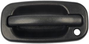 dorman 77261 front driver side exterior door handle compatible with select chevrolet / gmc models, textured black