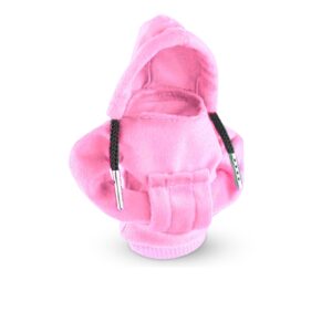 a veranco gear shift hoodie - automotive accessories hoodie for car shifter, pink, cotton, universal fit