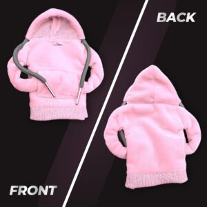 A VERANCO Gear Shift Hoodie - Automotive Accessories Hoodie for Car Shifter, Pink, Cotton, Universal Fit