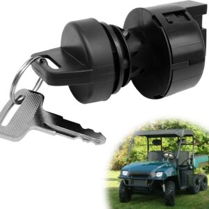 Ignition Key Switch 3 Position 6 Pins Compatible with Polaris Ranger 400 425 500 570 700 800 900 1000 Sportsman 300 325 400 450 500 550 570 700 800 RZR 570 800 900&More-Replace 4011002 4012165 4010390