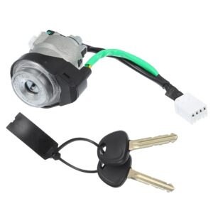 uxcell no.819203ka10 car ignition switch lock cylinder with 2 keys for hyundai sonata 2.4l l4 3.3l v6 2005-2007 ignitigon starter switch steering lock cylinder set