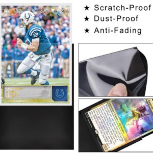 VKshop 1000pcs Matte Trading Card Sleeves Protector for Sports Card Sleeves and Toploader Card Sleeves Fit for Collectable Gaming Cards(colours,66 * 91mm)