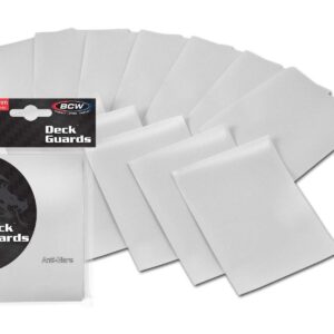 BCW Double Matte Deck Guard Color Combo Pack - 250 Count 5 Color Combo Double Matte Premium Deck Guard Card Sleeves for Trading Cards, Collectable Gaming Cards, MTG cards, L5R, TCG, Basketball, Rugby