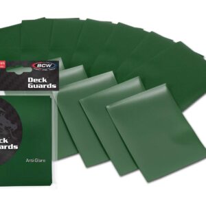 BCW Double Matte Deck Guard Color Combo Pack - 250 Count 5 Color Combo Double Matte Premium Deck Guard Card Sleeves for Trading Cards, Collectable Gaming Cards, MTG cards, L5R, TCG, Basketball, Rugby