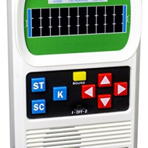 Basic Fun Classic, Retro Handheld Football Electronic Game, One Size Fits All