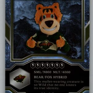 2021-22 Upper Deck MVP Mascot Gaming Cards #M-15 Nordy Minnesota Wild Official NHL Hockey Card in Raw (NM or Better) Condition