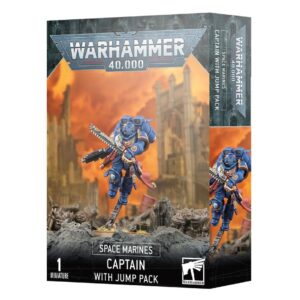 Games Workshop - Warhammer 40,000 - Space Marines: Captain with Jump Pack (2023 Edition)