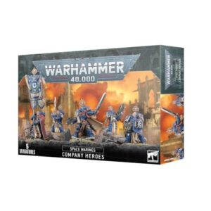 games workshop - warhammer 40,000 - space marines: company heroes (2023 edition)