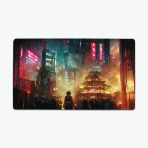 Neo-Tokyo Playmat Inked Gaming TCG Game Mat for Cards (13+)…