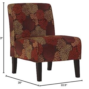 Linon Coco Accent Chair, Harvest