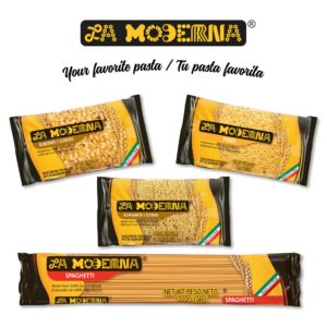 La Moderna Alphabet Pasta, Noodles, Durum Wheat, Protein, Fiber, Vitamins, 7 Oz, Pack of 20