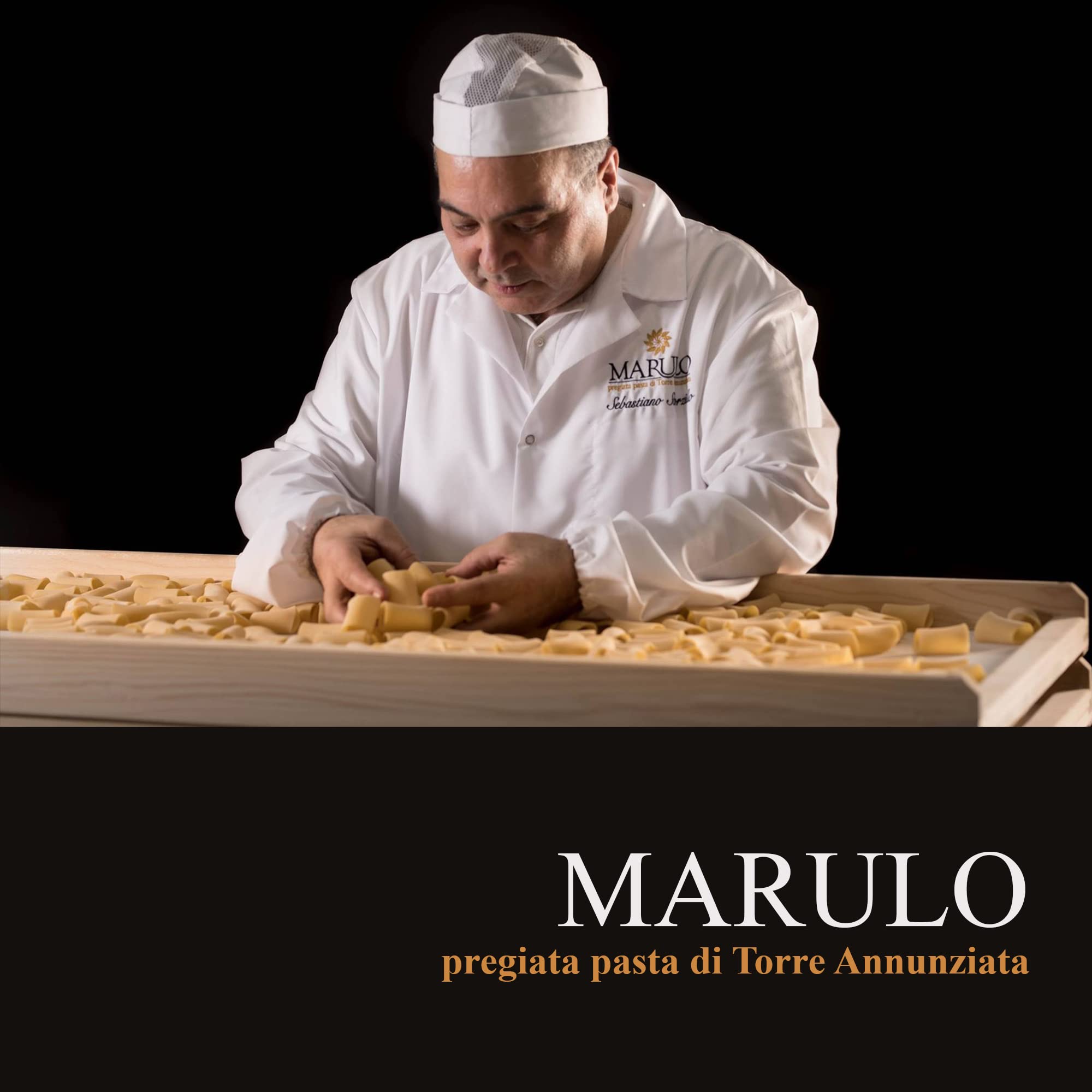 Marulo, Rigatoni, Italian Pasta Bronze Die Cut Artisan, Italian Pasta, Only 2 Ingredients,100% Durum Semolina. Imported Italian Pasta (1.1 Pound). Pasta from Campania.