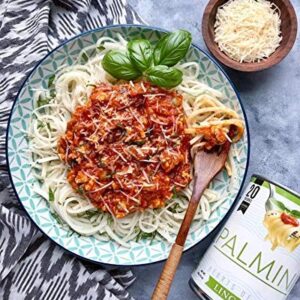 Palmini Linguine Pasta | Low-Carb, Low-Calorie Hearts of Palm Pasta | Keto, Gluten Free, Vegan, Non-GMO | As seen on Shark Tank | (14 Ounce - Pack of 6)