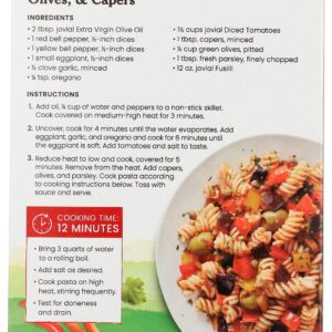 Jovial Pasta Brown rice Organic Fusilli, 12 oz