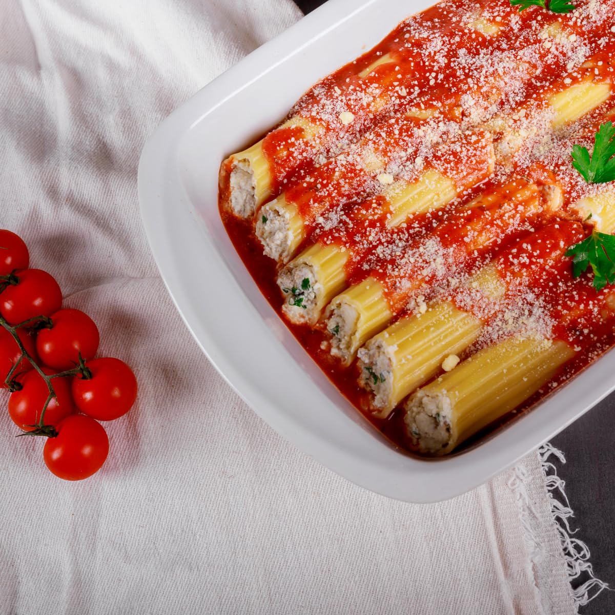 Barilla Manicotti Pasta - Non-GMO Pasta Made with Durum Wheat Semolina - Kosher Certified Pasta, 8 oz. box - Pack of 2 (16 oz. in total)