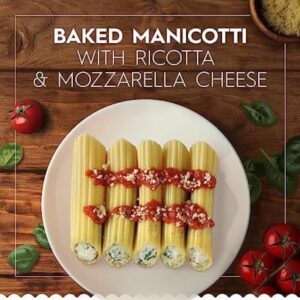 Barilla Manicotti Pasta - Non-GMO Pasta Made with Durum Wheat Semolina - Kosher Certified Pasta, 8 oz. box - Pack of 2 (16 oz. in total)