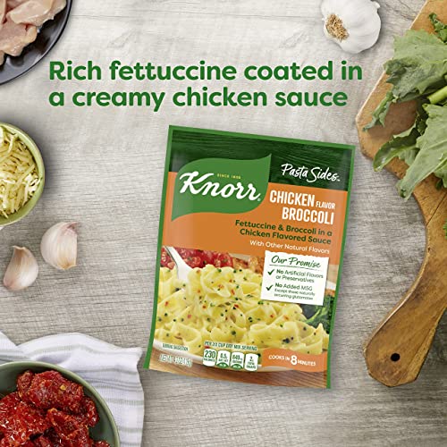 Knorr Pasta Side Dish, Chicken Broccoli, 4.2 oz (Pack of 8)