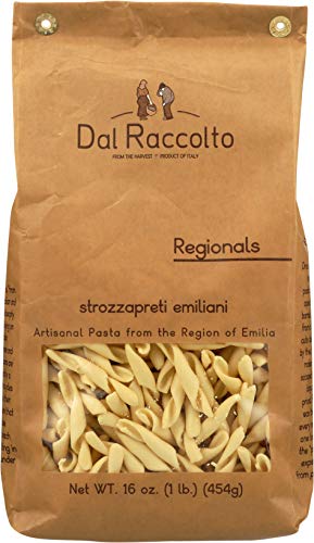 Dal Raccolto Pasta - Strozzapreti Emiliani, 1 lb Bag