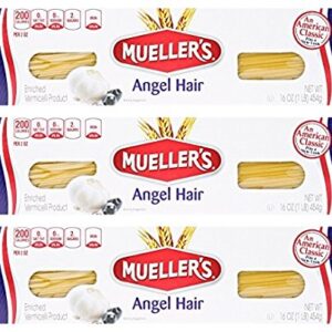 Mueller's Angel Hair Pasta, 16 oz (Pack of 3)