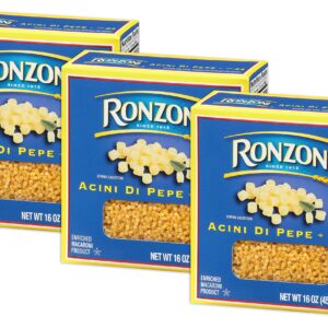 Ronzoni Acini Di Pepe Macaroni NON GMO 16 Oz. Pack Of 3.