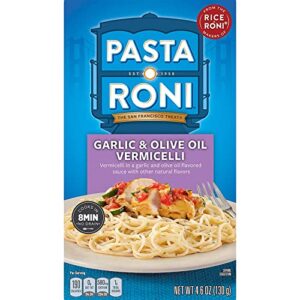 Pasta Roni, Garlic & Olive Oil Vermicelli Mix, 4.6 oz (130 g) (Pack of 3)