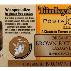 Tinkyada Organic Lasagna Brown Rice Pasta (3x10 oz.)