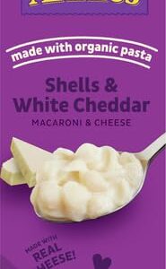 Annie’s White Cheddar Shells Macaroni & Cheese Dinner with Organic Pasta, 4 Ct, 6 OZ Boxes