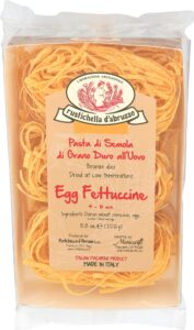 rustichella d'abruzzo egg fettuccine" to " rustichella d'abruzzo egg fettuccine pasta, 8.8 oz