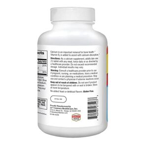 21st Century Calcium 500 mg Plus D3 Tablets, 400 Count