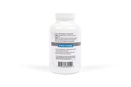 NBI Osteo-K Bone Support | Vitamin D & K Complex with Calcium Citrate Supplement | 45mg Vitamin K2 (MK4) for Strong Bone Health & Function | 180ct Veggie Capsules