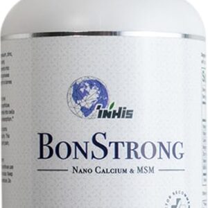 BonStrong Nano Calcium & MSM - Patented Nanotechnology with Vitamin D & K, Magnesium, Zinc, Selenium, and MSM for Bone & Joint Health - 120 Veggie Caps