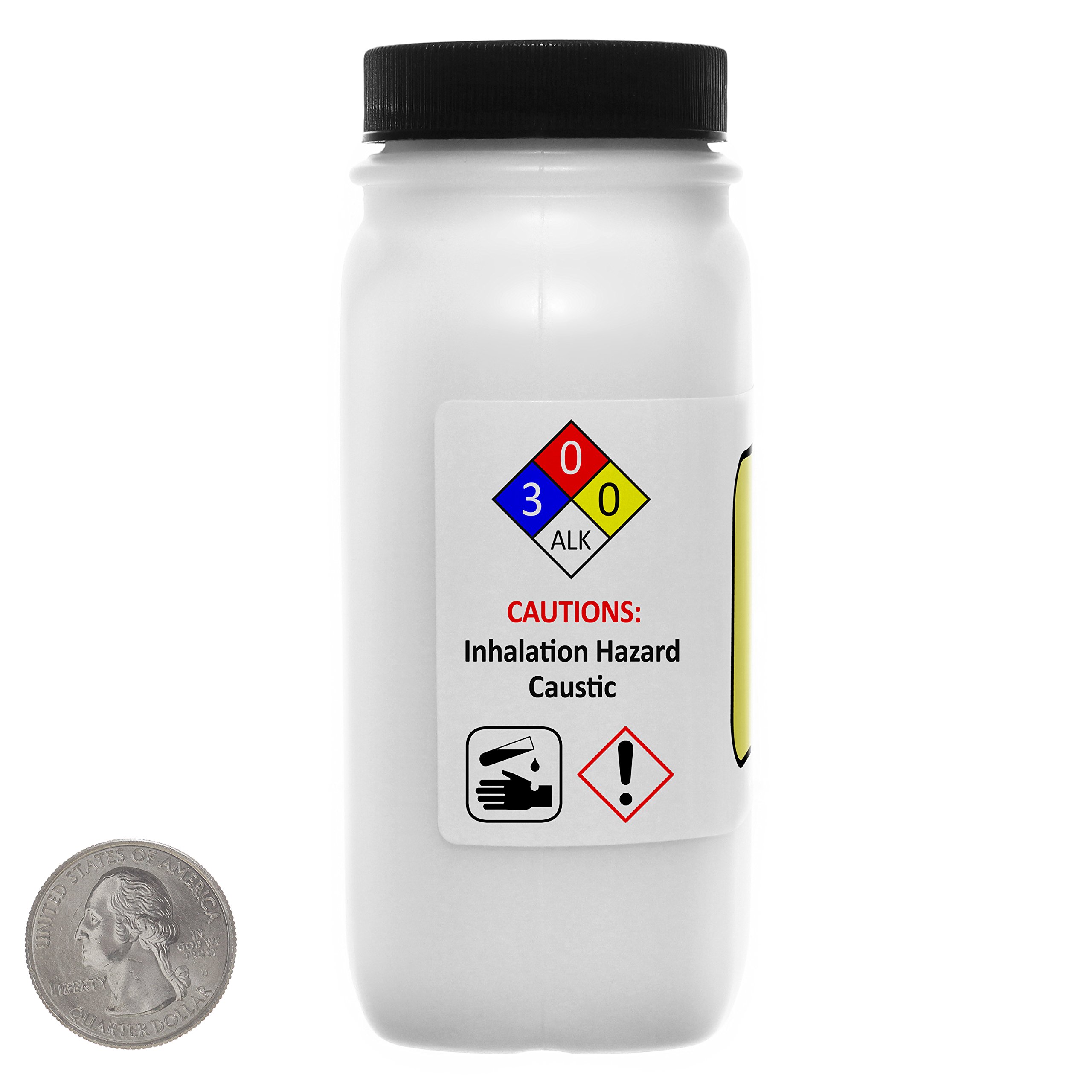 Calcium Hydroxide [Ca(OH)2] 99.9% ACS Grade Powder 4 Oz in a Space-Saver Bottle