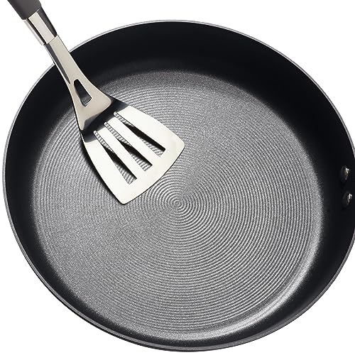 Circulon Symmetry Hard-Anodized Nonstick Frying Pan, 8.5-Inch, Black