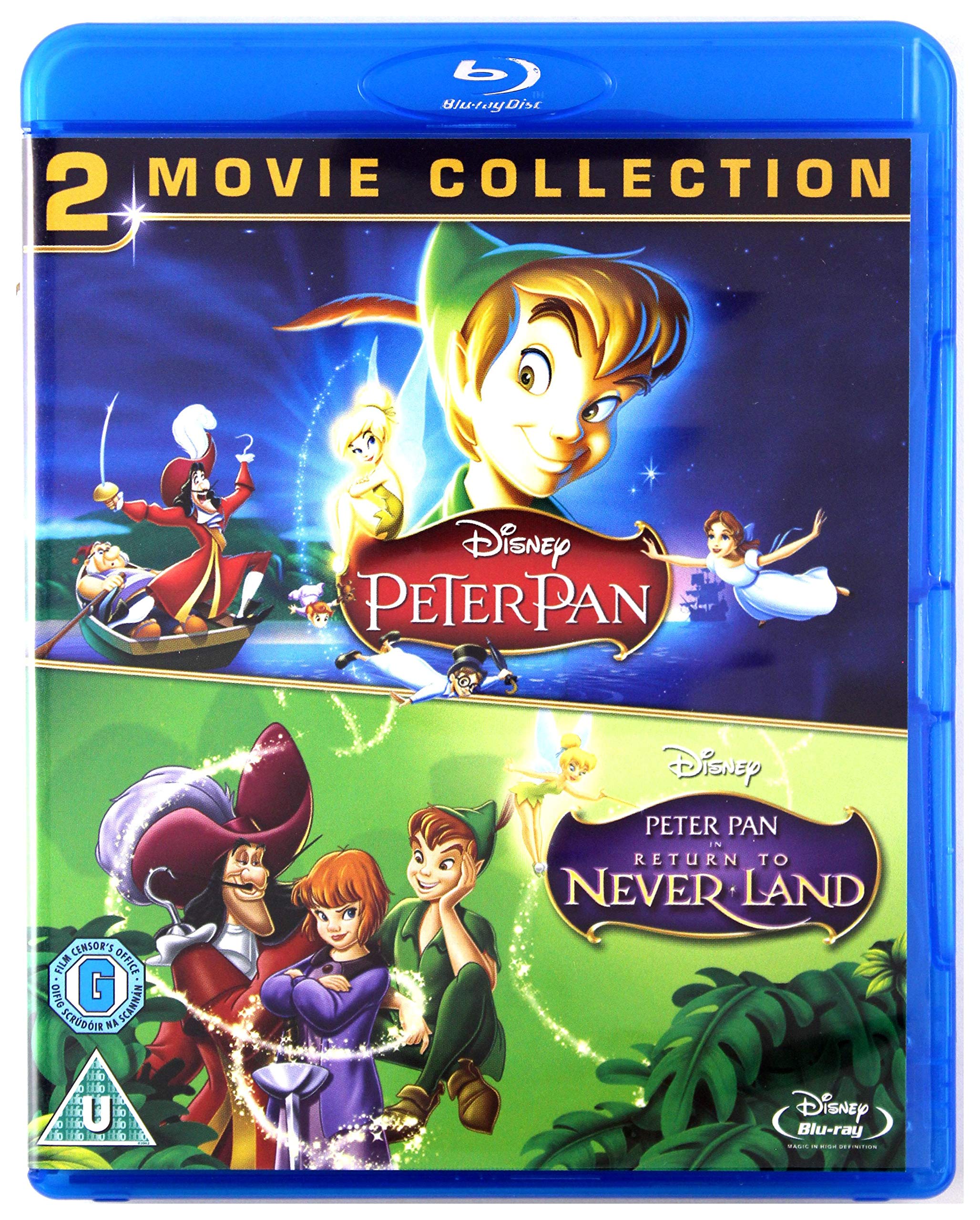 Peter Pan 1 & 2 [Blu-ray] [Region-Free] [UK Import]