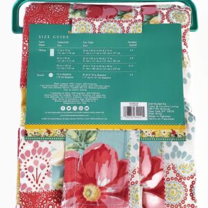 The Pioneer Woman Patchwork Tablecloth 70 Inches Round