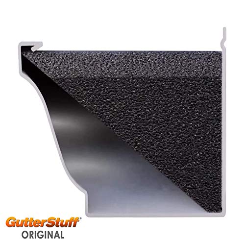 GUTTERSTUFF GSK632-2 Guard K Style Foam Gutter Filter Insert, 6-Inch, Original