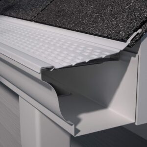 E-Z-GUTTER GUARD GG6EZLEAFPRO-BX E-Z-Leaf Protection Guards (for 5"/6" Gutters) -Covers 100 feet (25-4 Foot Sections), White