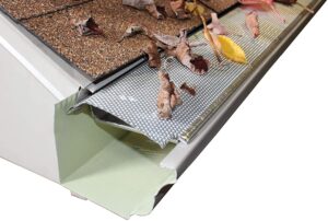 aluminum 6" speed screen leaf guard for gutters (200ft per box, mill finish) | comes with screws & instructions | easy diy for homeowners