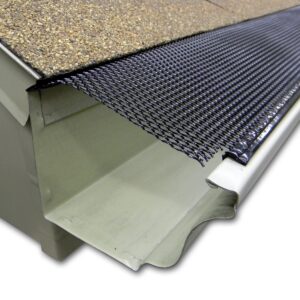 6" Small Hole Speed Screen / 6" Gutter Guard / 6" Gutter Protection Powder-coated Black (100ft/box)