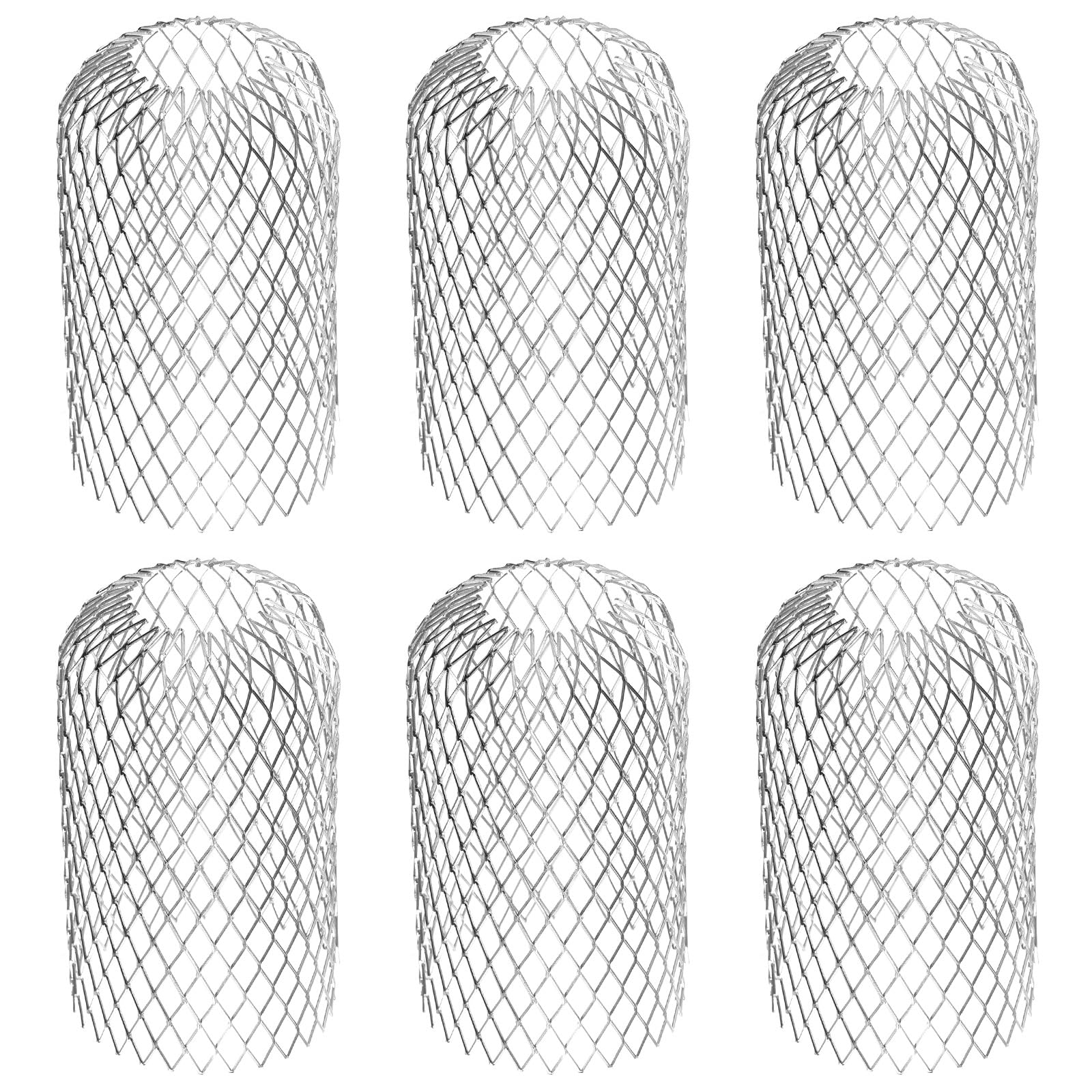 uxcell Gutter Guard, 3.14 Inch Down Pipe Gutter Balloon Guard Filter Strainer for Leaves Roof Screen Leaves Debris, Pack of 6