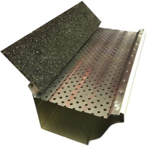 (200 feet) Shur Flo X Leaf Guard Gutter Protector for 6" K-Style Gutters. Mill Finish Aluminum. 50 Panels x 4.00' Each.